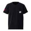 20 on the pocket s:s tee 黑正